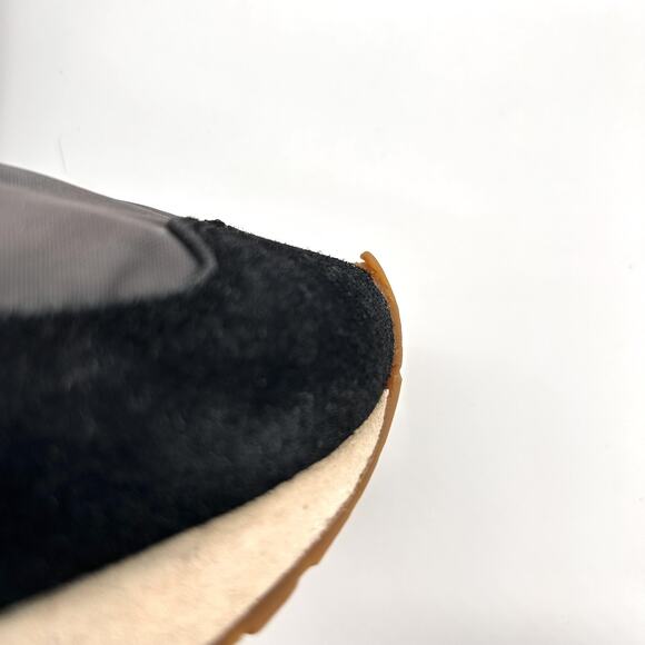 New Balance 237 Shoes Mens Size 9 Black White Suede Nylon Retro Running MS237GA - Picture 4 of 10